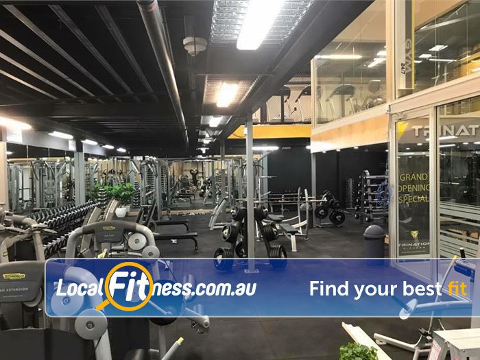 Trination Fitness 24/7 Near Rosebery The multi-level Trination 24/7 gym in Waterloo.