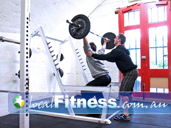 Doherty's Gym Melbourne A warehouse atmosphere filled with hard work and passion.