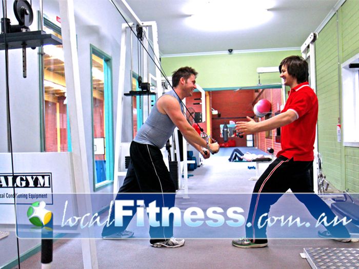 Werribee Sports and Fitness Centre Werribee A range of easy to use resistance machines to help tone and strengthen your body.