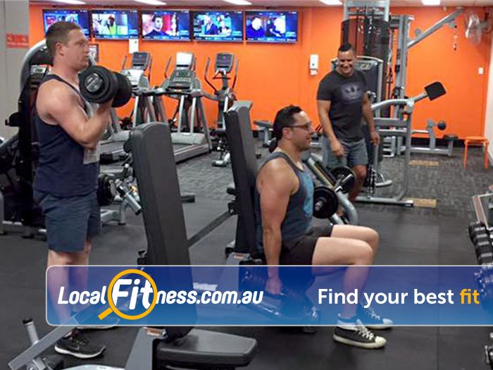 Stepz Fitness 24/7 Thornleigh Benches, barbells, dumbells and more.