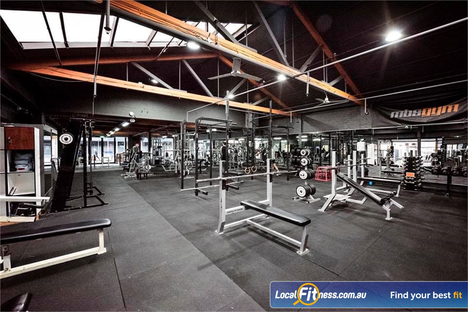 Muscle & Body Shape Gym Prahran Level up at MBS Prahran gym.
