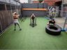 Muscle & Body Shape Gym Prahran The outdoor functional training and Prahran HIIT gym area.