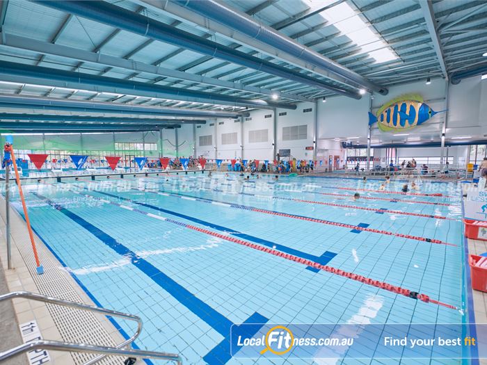 Maribyrnong Aquatic Centre Swimming Pool Essendon North  | The 8 lane 50m indoor Maribyrnong swimming pool.