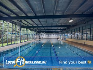 Genesis Health + Fitness Swimming Pool Templestowe  | The 25 m indoor Wantirna swimming pool.