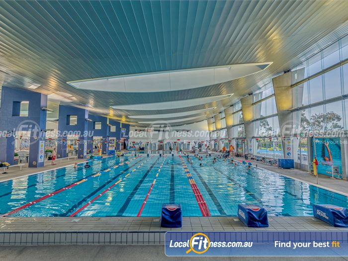 Monash Aquatic & Recreation Centre Swimming Pool Glen Waverley  | The 25m indoor Glen Waverley swimming pool.