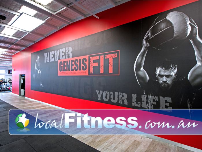 Genesis Health + Fitness Bentley Train like an athlete with GenesisFIT. Functional Intense Training.