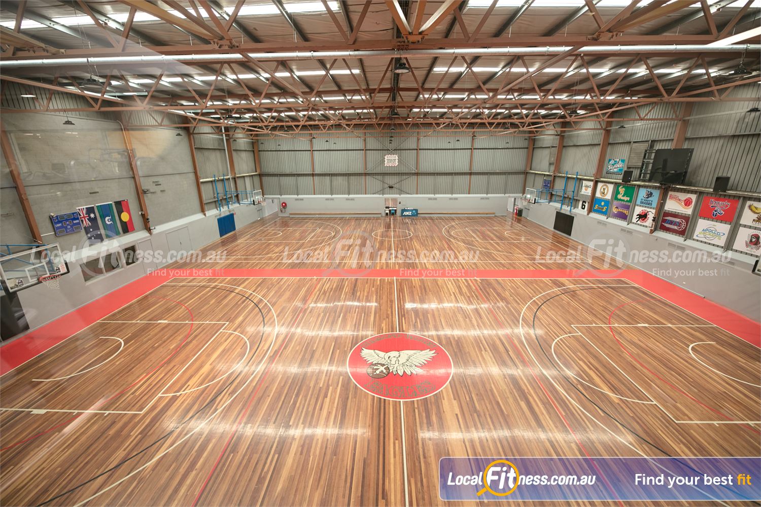 Diamond Valley Sports and Fitness Centre Greensborough The Greensborough stadium provides an 8 multi-purpose courts.