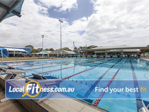 Palm Beach Aquatic Centre Swimming Pool Southport  | The Olymnpic size outdoor Palm Beach swimming pool.