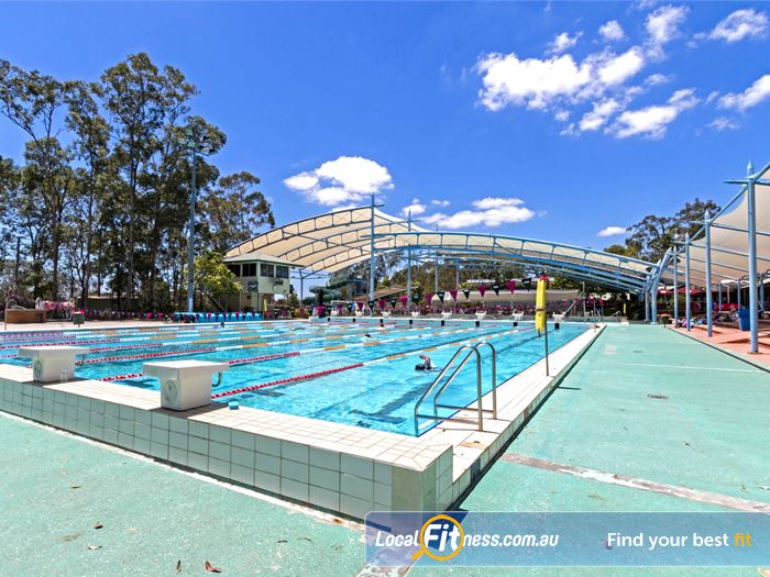 Albany Creek Leisure Centre Swimming Pool Fitzgibbon  | The heated outdoor 50m Albany Creek swimming pool.