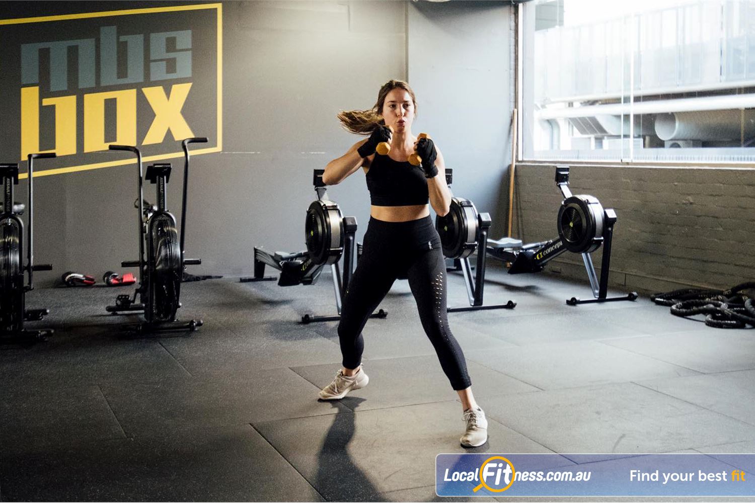 Muscle & Body Shape Gym Prahran MBS BOX is a high-intensity boxing class like no other.