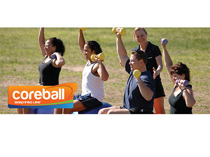 coreball - The perfect session to improve your core strength, posture and