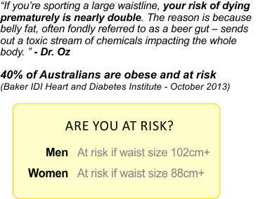 Large waistline health risk